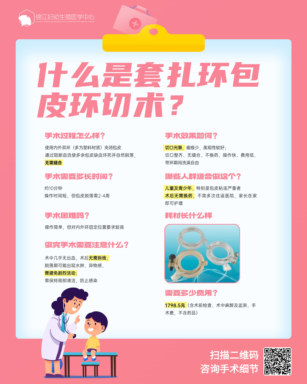 包皮环切福利价
